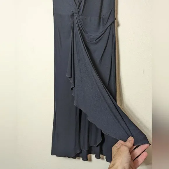 A.L.C. Emilie Midnight Blue Jersey Midi Dress size S New With Tags  NWT - Picture 11 of 16